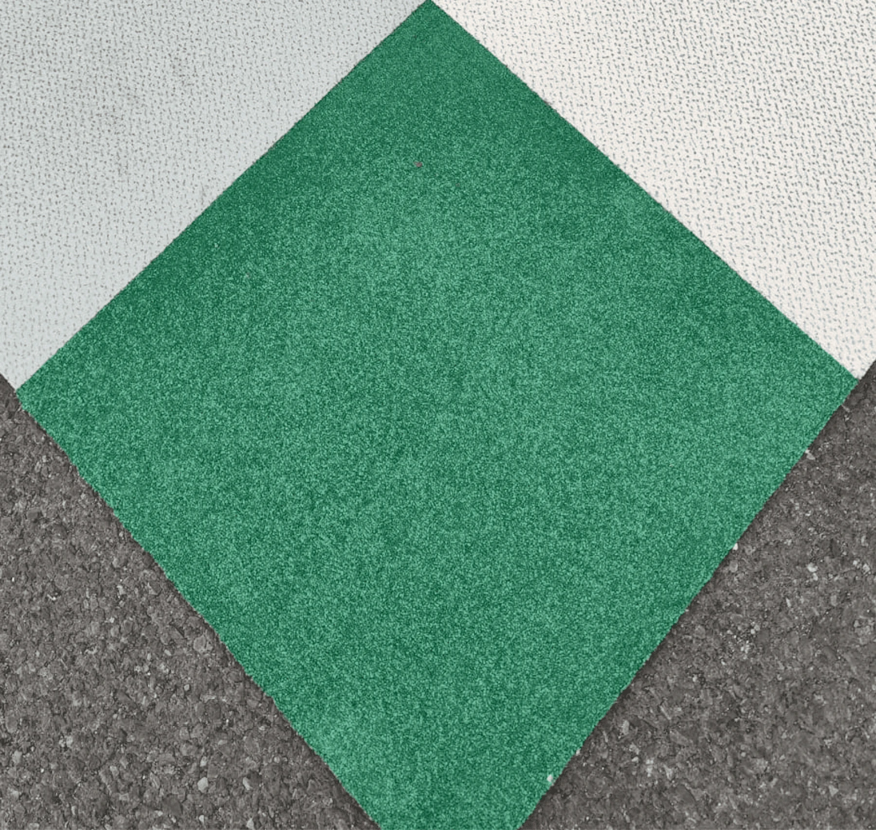 Coin des Affaires revêtements: Dalles moquette verte